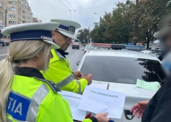 Polițiștii timișeni au aplicat 239 de sancțiuni contravenționale cu ocazia unei acțiuni desfășurate pe drumurile din județ