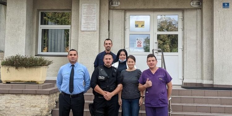 Polițiștii locali din Timișoara continuă campania de donare de sânge. 31 de polițiști locali au donat sânge astăzi