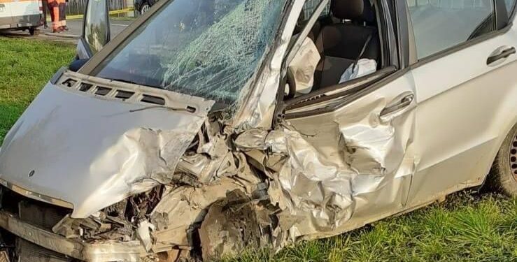 Accident rutier cu patru persoane rănite, pe șoseaua care leagă Timișoara de Sânnicolau Mare