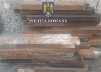 Doi tineri au fost reținuți pentru că au furat fier din curtea fostei fabrici de calapoade din Lugoj