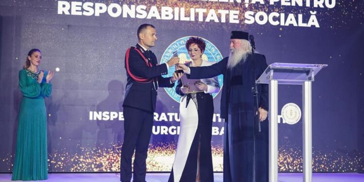 ISU Timiș a primit trofeul de excelență pentru ”Responsabilitate socială”