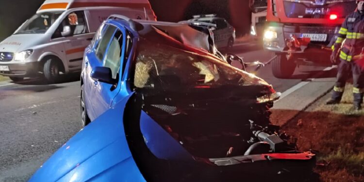 Accident mortal pe drumul național dintre Buchin și Slatina-Timiș