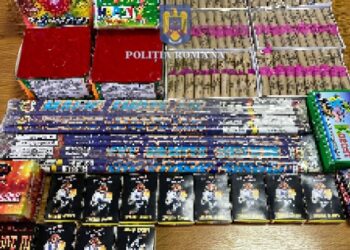 Polițiștii timișeni au confiscat circa 75 de kilograme de articole pirotehnice