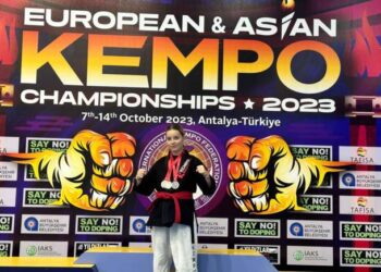 Trei medalii de argint pentru Jasmina Elena Ciocoiu la Campionatul European de Kempo din Turcia