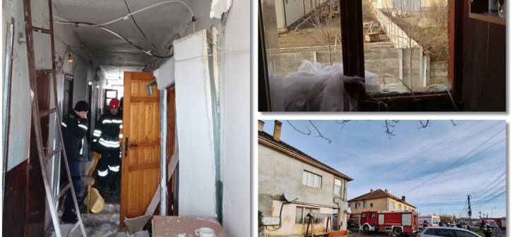 Explozie intr-un bloc langa Timisoara! 2 copii au fost răniți, iar 45 au fost evacuați!