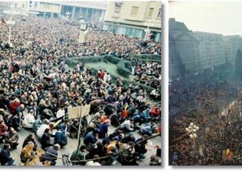 Timișoara devenea primul oraș liber de comunism din România, pe 20 Decembrie 1989. Zeci de mii de muncitori ieșeau din fabrici și umpleau Piața Operei.