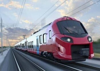 Primul tren electric nou cumparat de România în ultimii 40 de ani, dintr-o serie de 37, ajunge în țară!