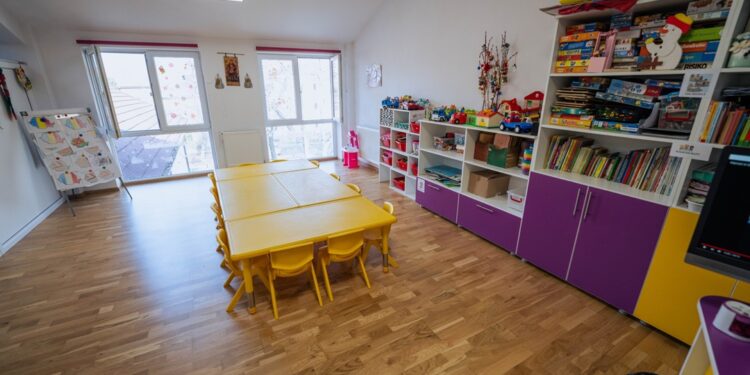 Gradinita din Timisoara modernizata cu bani europeni.