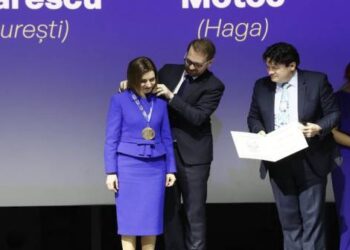 Președinta Republicii Moldova, Maia Sandu, a primit premiul ‘Timişoara pentru Valori Europene’: Orașul dumneavoastră are o semnificație profundă în istoria modernă a Europei