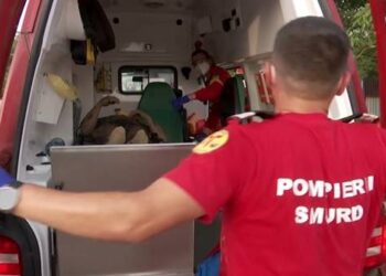 Accident provocat de un șofer de 77 de ani pe o șosea. Un om a fost rănit!