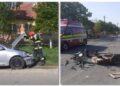 Accident mortal între o mașină și un motocultor! Le-au sărit capetele cât colo!