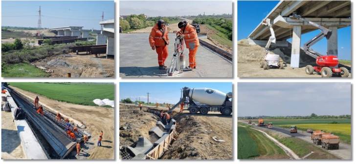 Centură de Sud Timișoara a ajuns la 80% realizare. Muncitorii iau o pauză