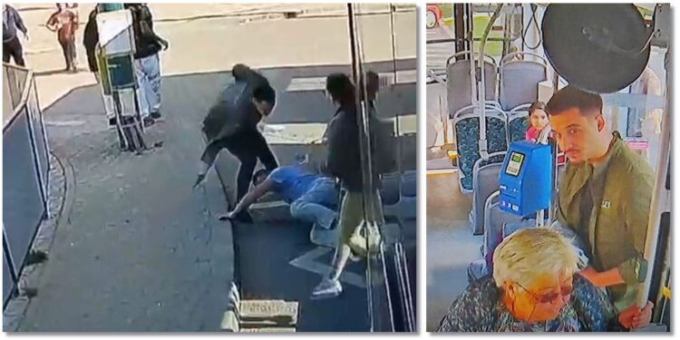 A fost audiat tînărul care a bagat in spital un sofer de autobuz. Ce decizie au luat politistii?