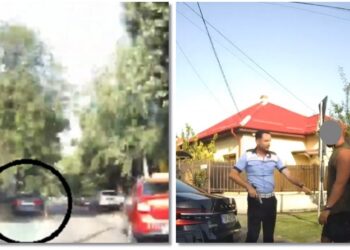 Goană nebună pe străzile din Timișoara. Șofer cu numere de Germania, urmărit în trafic de polițiști