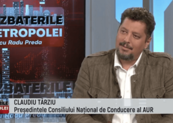 Claudiu Târziu (AUR): Este nevoie de reconstrucția României! Pe ruinele produse de cei care au guvernat în ultimii 34 de ani, trebuie să clădim țara din nou