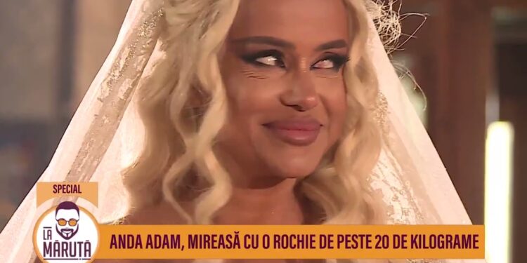 Anda Adam, desemnată cea mai frumoasă mireasă din 2024!