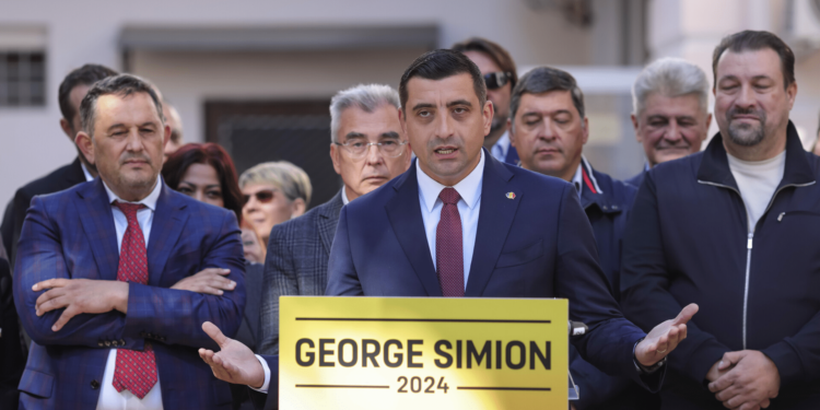 George Simion, la Starea Nației: „Șefii de stat din România și din alte țări sunt controlați de marile puteri, care dețin informațiile compromițătoare”