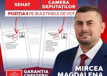 Mircea Magdalena: „Am votat singurul candidat care are programe de stimulare a angajării pentru prima dată a tinerilor din Botoșani și din totată țara”