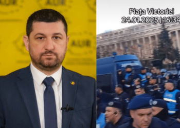 Marius Lulea (AUR): Nu există niciun motiv ca regimul Iohannis-Ciolacu să scoată jandarmii împotriva românilor