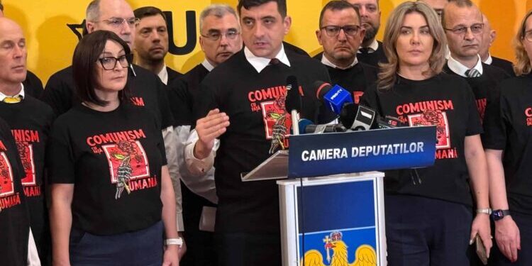 Președintele AUR, George Simion: România, înapoi în epoca Securității