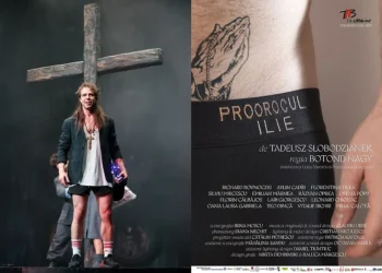 Directorul TNB, George Călin, fostul Miss Piggy, explică lumii că ”opera” regizorului Botond Nagy ”Proorocul Ilie” nu e blasfemie ci că românii și Patriarhia nu înțeleg actul artistic rafinat, o pastișă a spectacolului satanist al Olimpiadei de la Paris