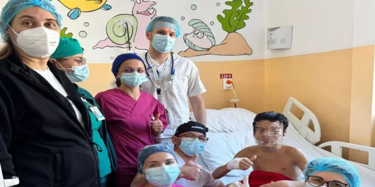 Copil cu tetanos salvat de medicii de la Spitalul Victor Babes Timisoara, după ce a fost intubat pentru 21 de zile