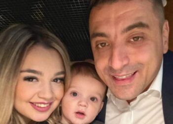George Simion, un tată iubitor: imagini de suflet alături de Ilinca și copilul lor