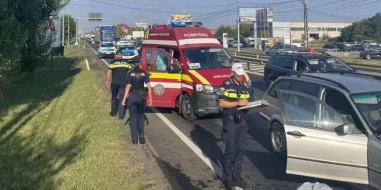 Tragedie fără margini la Timișoara. Tineri răniți și nu numai, după o ciocniră violentă la intrarea în oraș