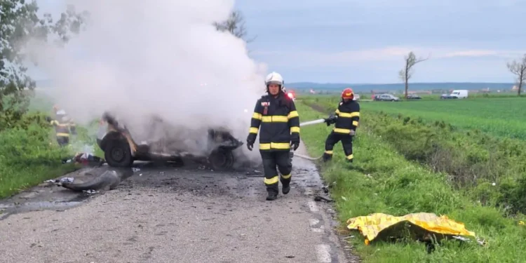 Un accident tragic a avut loc pe un drum din județul Timiș, în urma căruia un tânăr și-a pierdut viața.