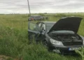 Ciocnire violentă la ieșire din Timișoara! Doua victime au zburat, cu tot cu mașină, de pe carosabil
