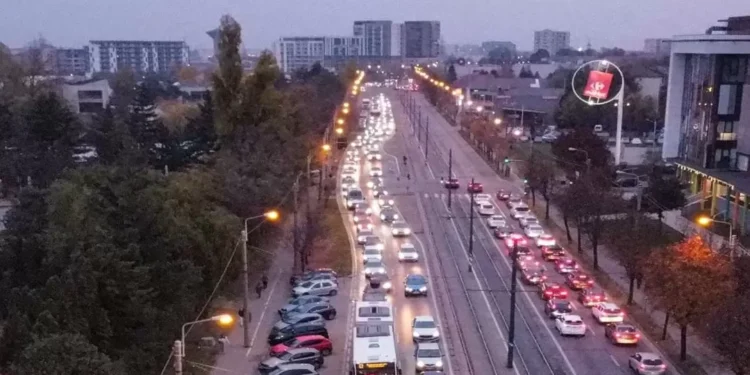Începe calvarul pe una dintre cele mai circulate artere din Timișoara