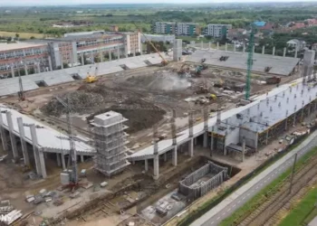 Se lucrează intens la Stadionul Eroii Timișoarei!