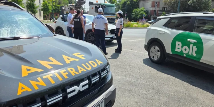 Evaziune fiscala de peste 3 milioane de lei! Percheziții la firme de ridesharing