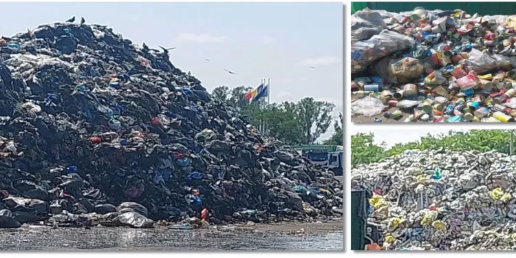 Dezastru la statia de sortare a deșeurilor de la Timișoara! De la ce persistă mirosul izbitor