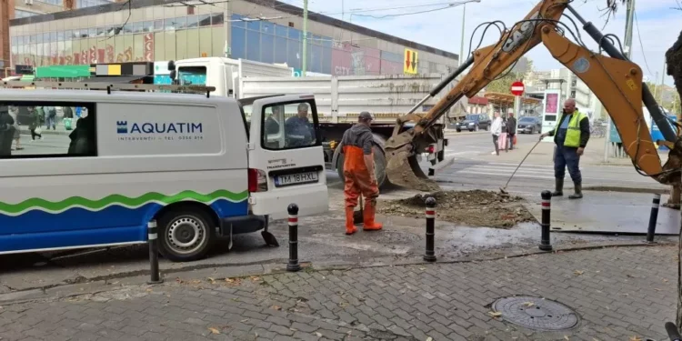 Apa va fi oprită la mijlocul săptămânii în doua orase din Timiș. Unde intervin echipele Aquatim?