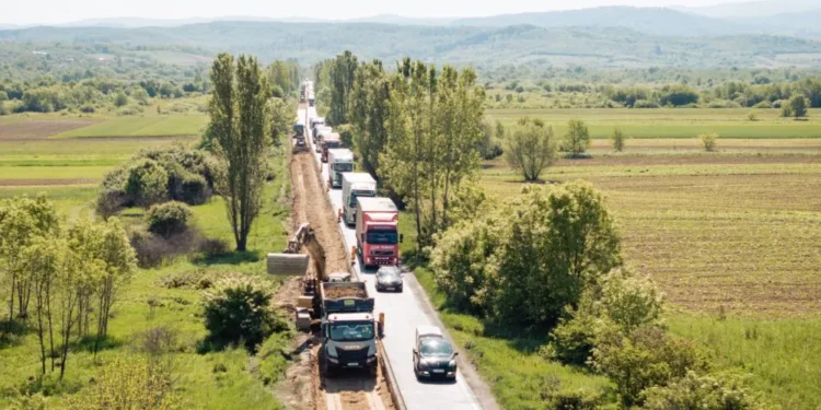 Lucrările pe DN68A Cosava – Margina, finalizate înainte de termen!