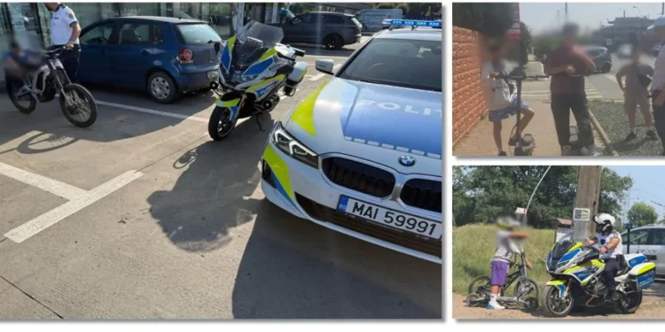 Motocicliștii, trotinetiștii si pietonii din Timișoara au avut surpriza vieții lor, cât polițiștii le-au făcut ASTA