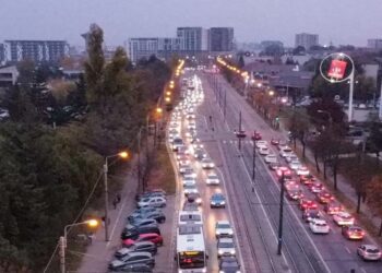 Se regandeste partial traficul pe bulevardul Rebreanu din Timisoara