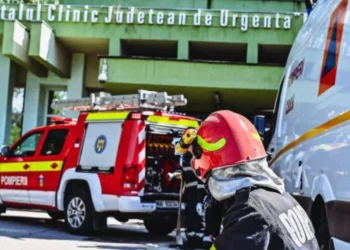 Incendiu la Spitalul Județean Timișoara